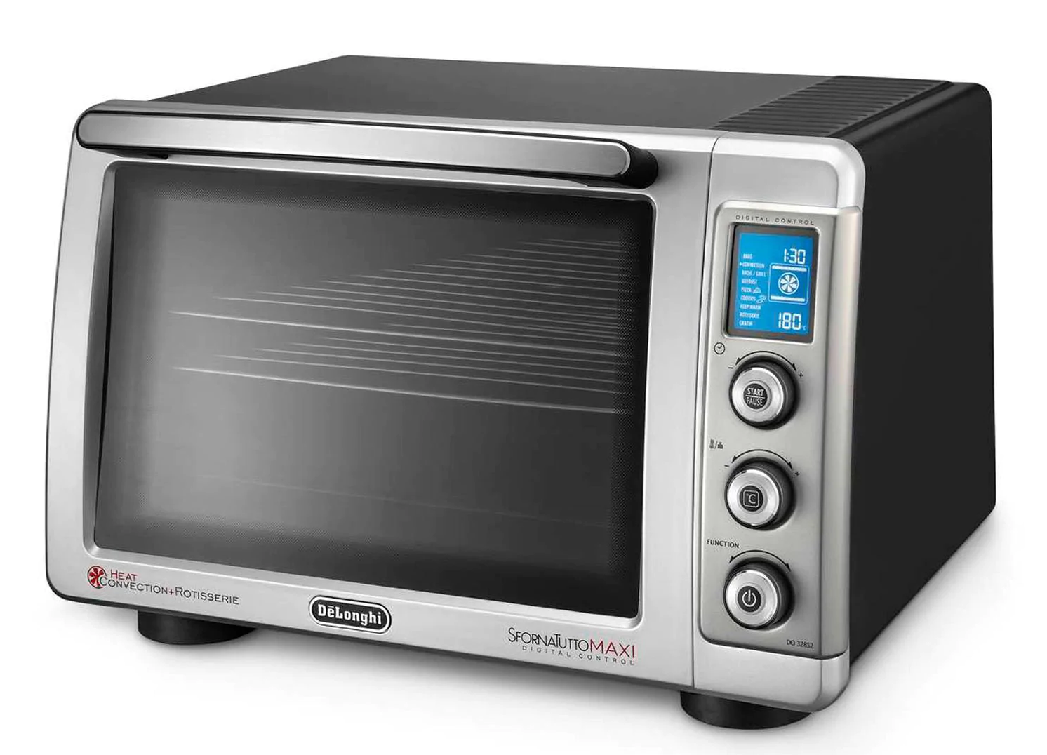 DO32852 - Oven+Toaster+Grill (Digital) (Double-Glazed) (Programmed-Functions) (Air-Fry)